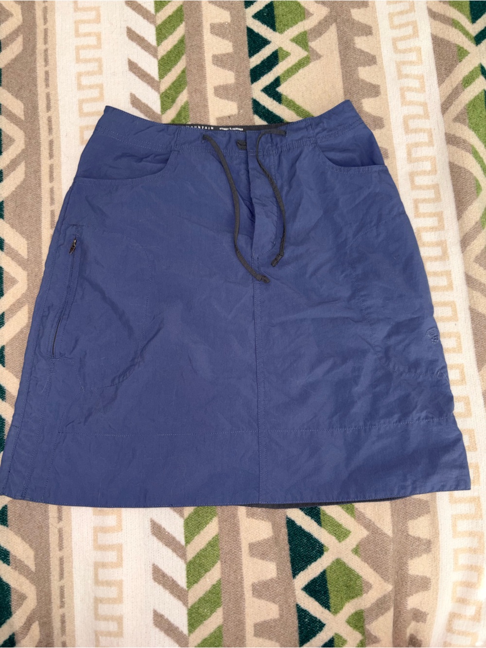 Mountain Hardwear Women's denim Blue Hiking Skirt